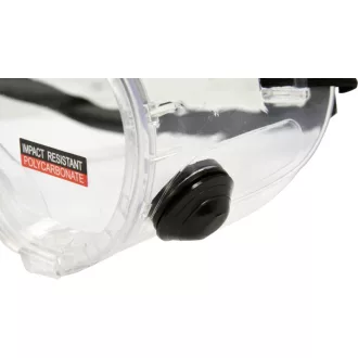 Okuliare YATO číre so 4 ventilačnými ventilmi