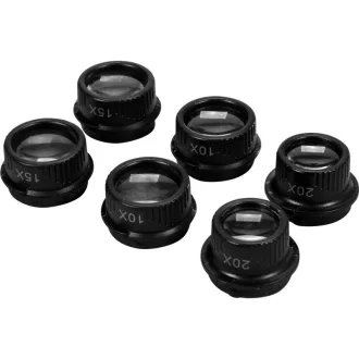 YATO Čelenková lupa s LED osvetlením 10 x - 25 x