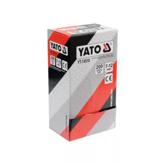 YATO štuple do uší 7-12 mm (200 párov)