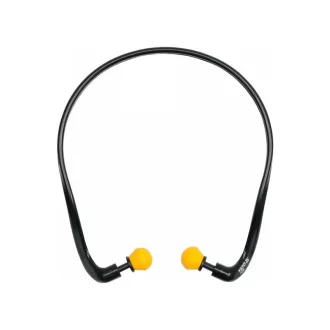 Zátkové chrániče sluchu YATO s hlavovým mostom 21dB