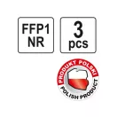 YATO protiprachová maska FFP1/P (2ks)