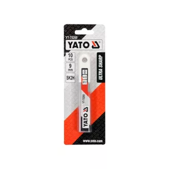 YATO Lámaná čepeľ extra ostrá 9 mm (10 ks)
