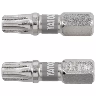 YATO Bitová špička T30 x 25 mm (2 ks)