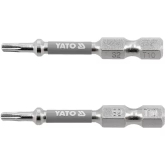 YATO Bitový nástavec T10 x 50 mm (2 ks)