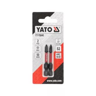YATO Bit na údery PH1 x 50 mm (2 ks)