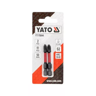 YATO Náradie na bitovú tyčinku PZ2 x 50 mm (2 ks)
