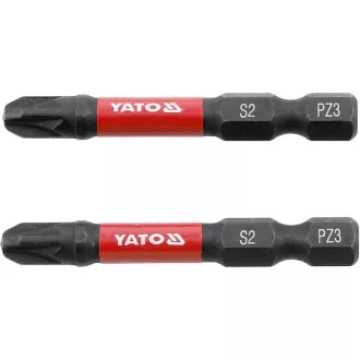 YATO Náradie na bitový dopad PZ3 x 50 mm (2 ks)
