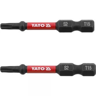 YATO Príklepová bitová hlavica T15 x 50 mm (2 ks)