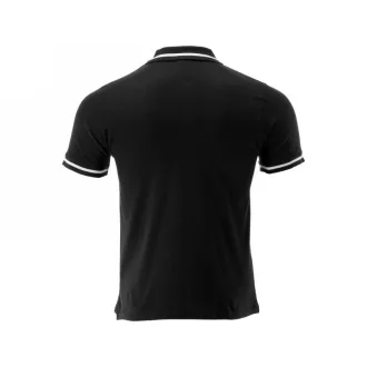 YATO Polo tričko s golierom veľkosť XL čierne