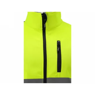 YATO Reflexná softshell bunda XL