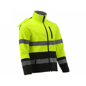 YATO Reflexná softshell bunda XXL