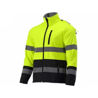 YATO Reflexná softshellová bunda XXXL