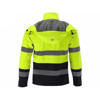 YATO Reflexná softshellová bunda XXXL