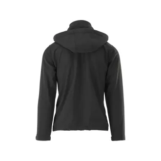   YATO bezpečnostná softshellová bunda s kapucňou, čierna, veľkosť 2XL, 3 vrecká