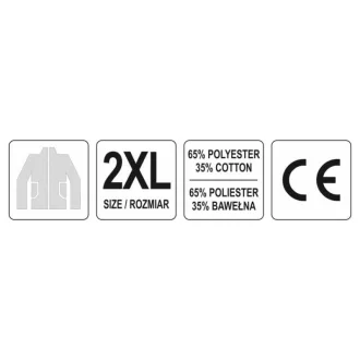 Pracovná ochranná bunda YATO veľkosť 2XL DAN