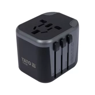 YATO Univerzálny sieťový adaptér 2x USB, 12W