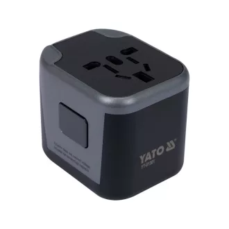 YATO Univerzálny sieťový adaptér 2x USB, 12W