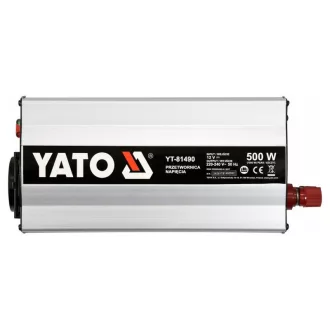YATO Napäťový adaptér menič 12V->230V 500W