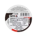 YATO Izolačná páska 15 x 0,13 mm x 20 m biela