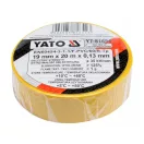 YATO Izolačná páska 19 x 0,13 mm x 20 m citrónovo žltá