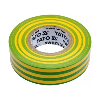 Izolačná páska YATO 19 x 0,13 mm x 20 m zeleno-žltá