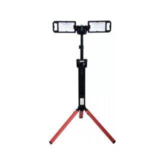   YATO Akumulátorová stojanová LED dvojitý reflektor 5000 lm
