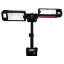 YATO Akumulátorová stojanová LED dvojitý reflektor 5000 lm
