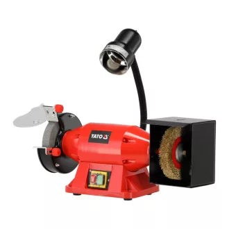YATO Stolná brúska s kefou 150 x 32 mm 520 W