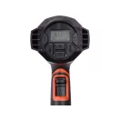 YATO teplovzdušný ventilátor s príslušenstvom s LCD displejom 50 - 650 °C 1600 W