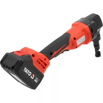   YATO Akumulátorová dierovačka plechu 18 V (1 x 4,0 Ah akumulátor + nabíjačka)