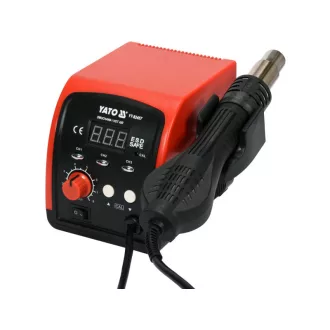 LED displej YATO teplovzdušnej dúchacej stanice 750 W