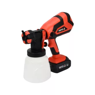   YATO striekacia pištoľ na batérie 1000 ml 18 V Li-Ion (1 x 4,0 Ah batéria + nabíjačka)
