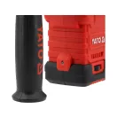 YATO Akumulátorový bezuhlíkový kladivový vŕtací stroj SDS-plus 18 V (2x 4 Ah batéria a nabíjačka)