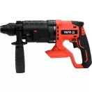 YATO Akumulátorové kombinované kladivo SDS-Plus 2,4 J 18 V Li-Ion (bez akumulátora + nabíjačky)