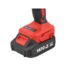 YATO Bezuhlíkový akumulátorový vŕtačko-skrujbovák 45 Nm 18 V (2 x 2,0 Ah batéria + nabíjačka)