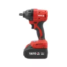 YATO Akumulátorový rázový uťahovák 1/2" 350 Nm bezuhlíkový 18 V (2 x 4,0 Ah akumulátor + nabíjačka)