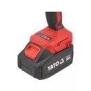 YATO Akumulátorový rázový uťahovák 1/2" 350 Nm bezuhlíkový 18 V (2 x 4,0 Ah akumulátor + nabíjačka)