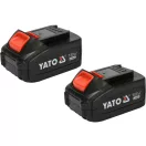 YATO Akumulátorový vŕtací skrutkovač 40 Nm s japonským motorom 18 V Li-Ion (2 x 3,0 Ah batérie + nabíjačka)
