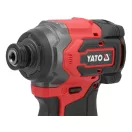 YATO Nabíjateľný udierajúci skrutkovač 1/4" 230 Nm bezuhlíkový 18 V (1 x 4,0 Ah batéria + nabíjačka)