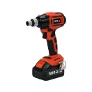 YATO Aku rázový utahovák 1/2" 250 Nm bezuhlíkový 18 V (1 x 3,0 Ah akumulátor + nabíjačka)