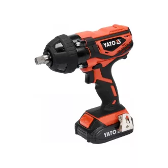   YATO Akumulátorový rázový uťahovák 1/2" 300 Nm 18 V Li-Ion (1 x 2,0 Ah batéria + nabíjačka)