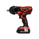 YATO Akumulátorový rázový uťahovák 1/2" 300 Nm 18 V Li-Ion (1 x 2,0 Ah batéria + nabíjačka)