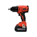 YATO Akumulátorový príklepový skrutkovač 1/2" 700 Nm bezuhlíkový 18 V (1 x 3,0 Ah batéria + nabíjačka)
