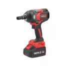 YATO Akumulátorový udierací skrutkovač 1/2" 1200 Nm bez uhlíkových kefiek 18 V (1 x 4,0 Ah akumulátor + nabíjačka)