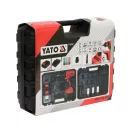 Sada akumulátorových rázových uťahovákov YATO 21 dielov 1/2" 700 Nm 18 V Li-Ion (2 x 3,0 Ah batéria a nabíjačka)