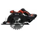 YATO Aku okružná píla 165 mm 18 V Li-Ion (1 x 2,0 Ah akumulátor + nabíjačka)