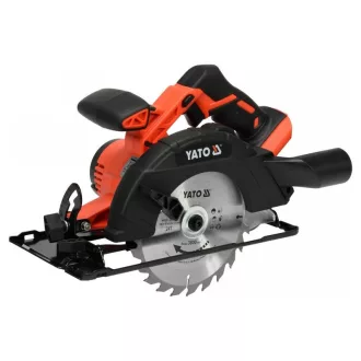  YATO Aku okružná píla 165 mm 18 V Li-Ion (bez akumulátora + nabíjačky)