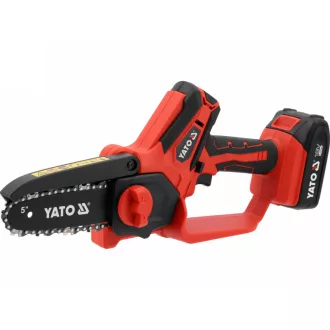   YATO Akumulátorová reťazová píla 127 mm 5" 18 V (2 Ah batéria + nabíjačka)