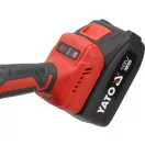 YATO Bezdrôtová kotúčová píla 140 mm bezuhlíková 18 V (2 x 4,0 Ah batéria + nabíjačka)