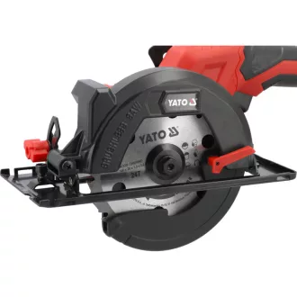   YATO Akumulátorová okružná píla 140 mm bezuhlíková 18 V (bez akumulátora a nabíjačky)
